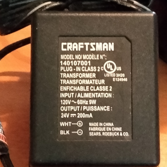 Genuine Craftsman 19.2v Compact Nicd Battery Charger Charging Stand - Picture 7 of 8